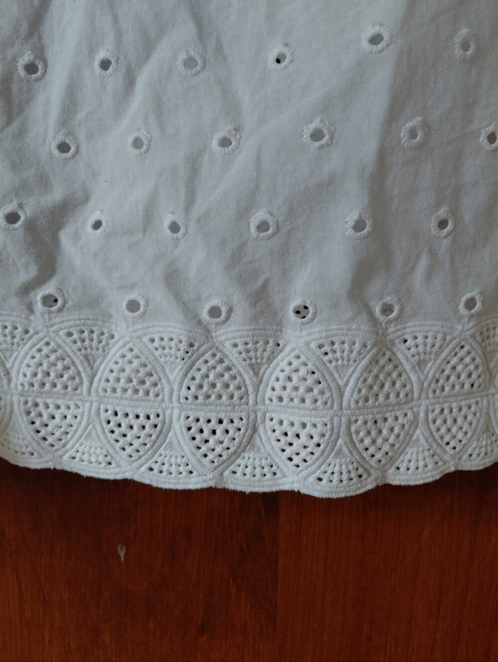 J. Crew Eyelet Button Up Long Sleeve Blouse - Picture 3 of 8
